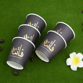 Paper cups with handle