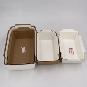 Disposable Packaging Fast Food Box Kraft Paper Burger Box Square Shape  Custom Printed Disposable-Buy paper food container,disposable paper food  box,biodegradable custom paper box on Food Packaging-Hef