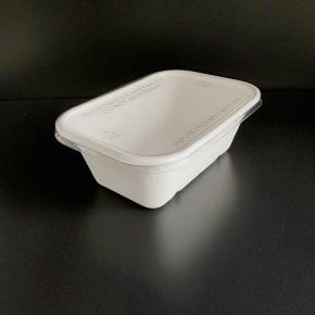 Food Tray Rectangle Salad Trays with Lids