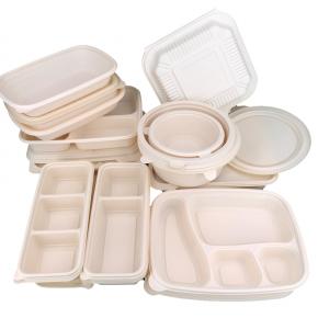 Sugarcane Bagasse Sushi Fresh Meat Box Disposable Bagasse Food Container